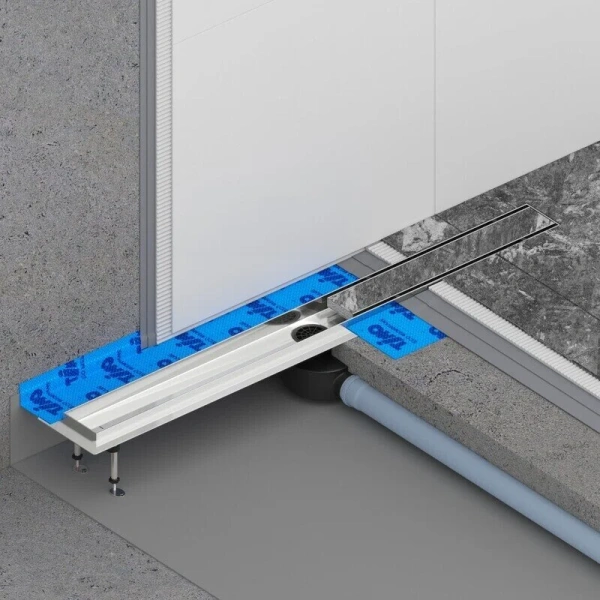Душевой лоток Timo Drain Systems 60 см сатин DS230206/01 (детальная фотография), стандартные