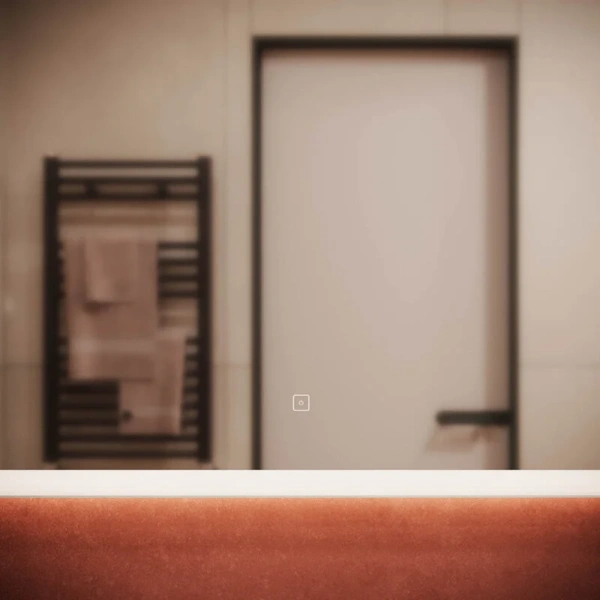 Зеркало с подсветкой Sancos Palace 90 см прямоугольное PA900 (детальная фотография), с подсветкой