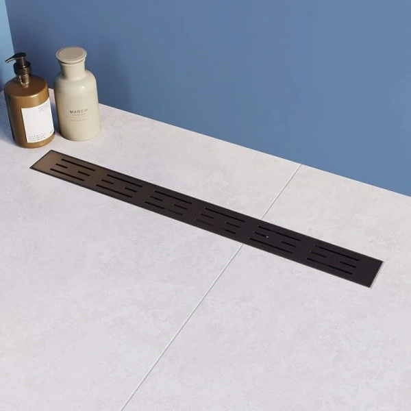 Душевой лоток RGW Drain Leo 60 см черный 60213060-04 (детальная фотография)