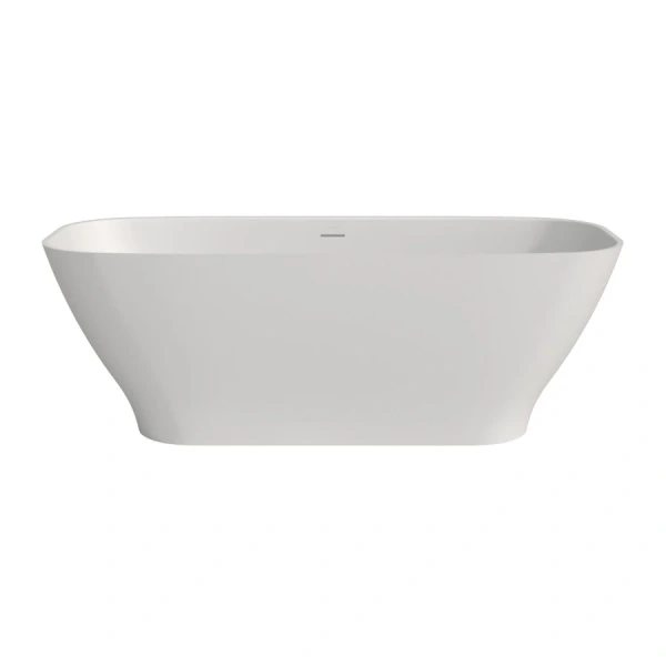 Ванна Whitecross Clover, 0220.170072.200, 170 x 70 см, искусственный камень, белая матовая (детальная фотография), современныe, hi-tech