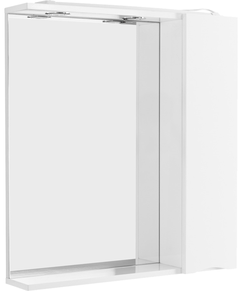 Зеркальный шкаф с подсветкой BelBagno Marino 80 см правосторонний MARINO-SPC-800/750-1A-BL-P-R (детальная фотография), 80 см