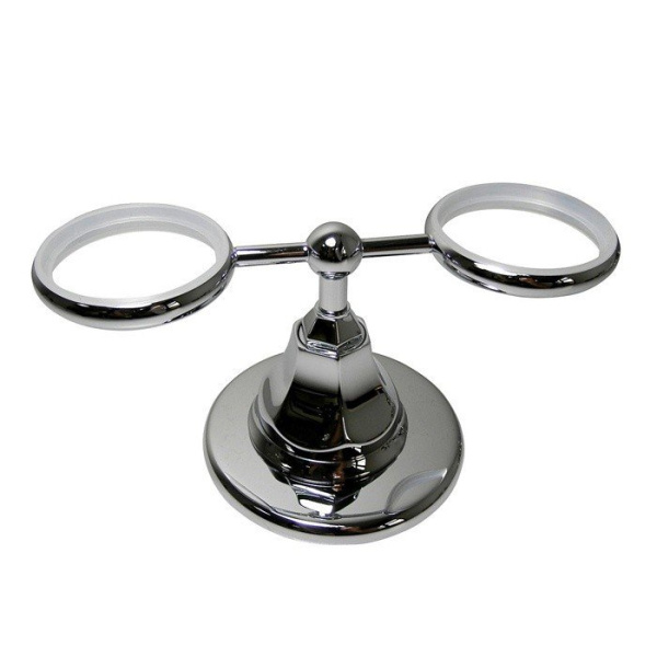 Держатель мыльницы и стакана для ванной, матовый хром, Nicolazzi Teide 1494CS05 (детальная фотография)