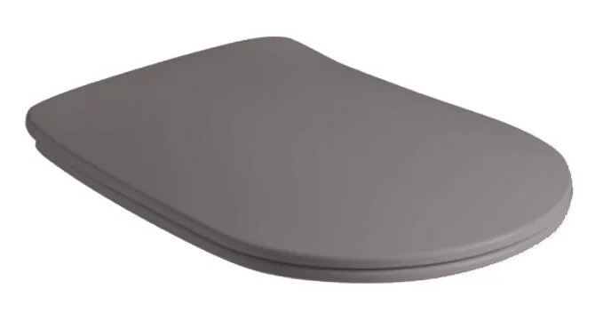  Крышка-сидение с микролифтом Kerasan Nolita железно-матовая 539189 (детальная фотография)