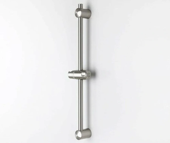 Штанга для душа WasserKRAFT матовый хром A012 (детальная фотография), современные, hi-tech