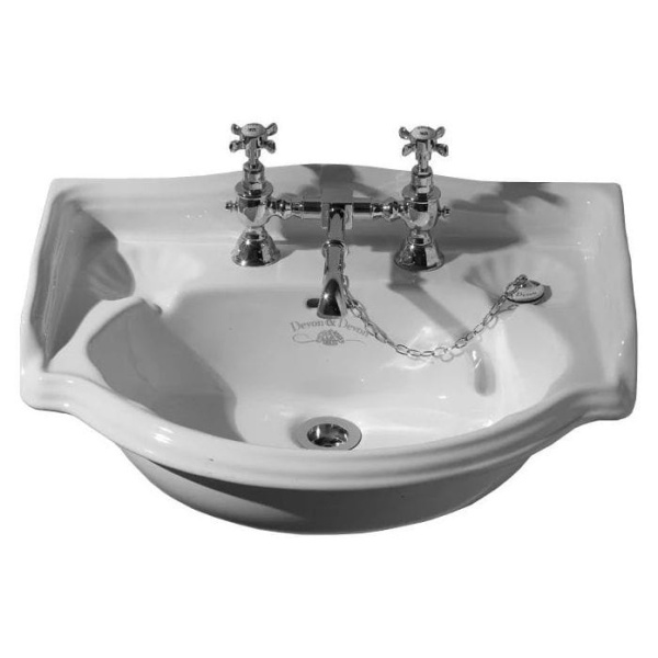 Раковина Devon&Devon Oxford IBLG(1-2-3)FOXF (детальная фотография), классические, ретро