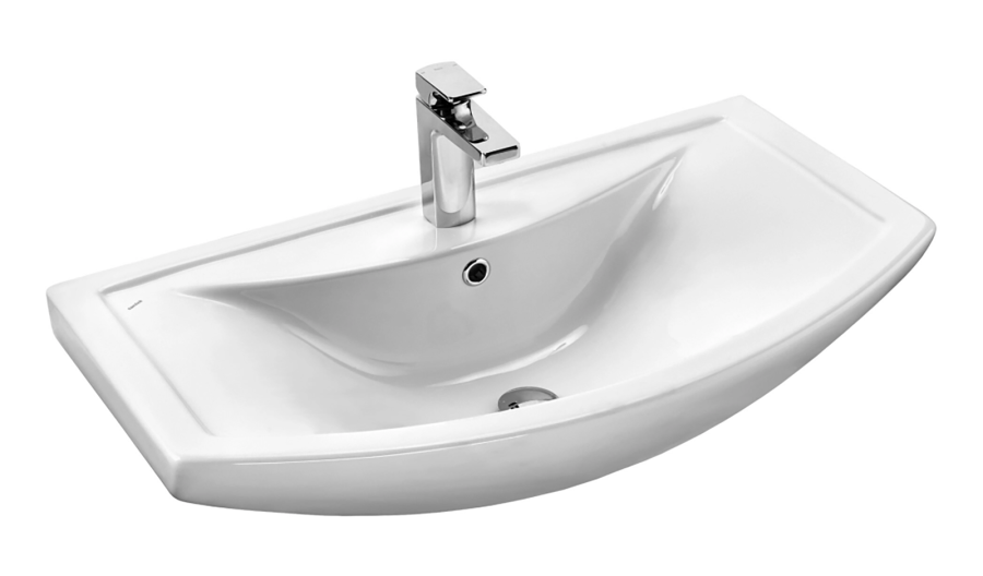 Раковина мебельная Misty Балтика 80 см белая 1.WH50.1.524 (детальная фотография)