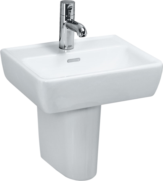 Раковина Laufen Pro A 45 см белая 8.1195.1.000.104.1 (детальная фотография), современные, hi-tech