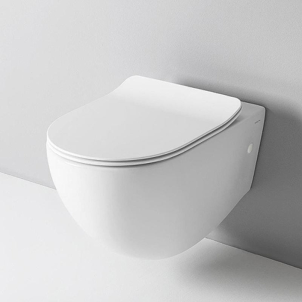 Унитаз подвесной Artceram File 2.0 белый матовый FLV004 05 30 (детальная фотография), подвесные, встраиваемые