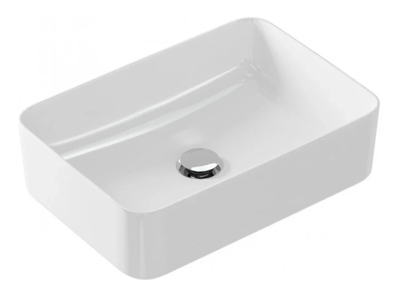 Раковина встраиваемая Cersanit Crea P-UM-CRE50/1-oc-RC 49.5х34.5 см (детальная фотография)