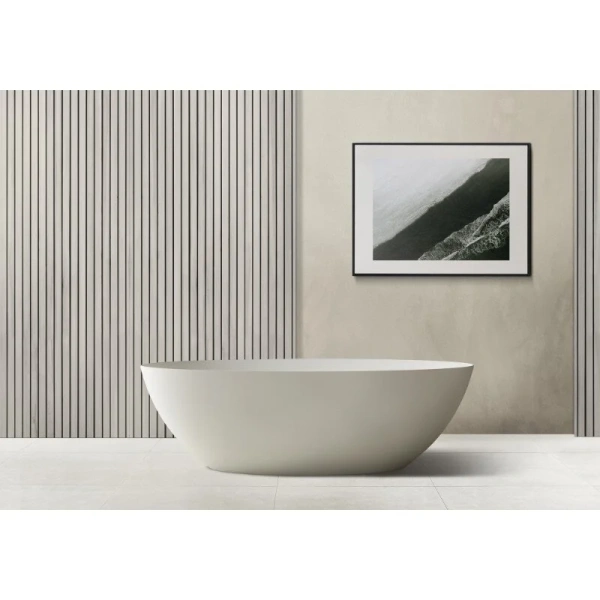 Ванна из искусственного камня Abber Stein 170x80 см отдельностоящая AS9625-1.7 (детальная фотография)