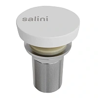 Донный клапан Salini белый глянцевый