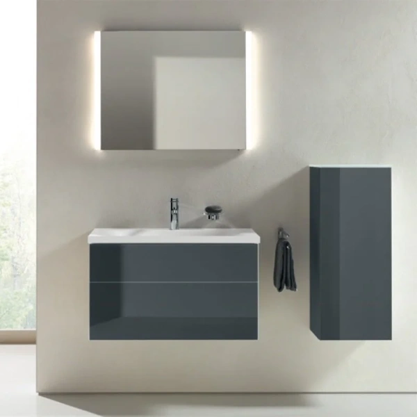 Шкафчик для ванной, цвет антрацит матовый, петли справа, Keuco Royal 60 32110 440002 (детальная фотография) index_1