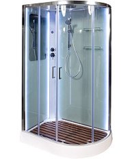 Душевая кабина Deto A102 120х80 см с led подсветкой включаемой с помощью кнопки