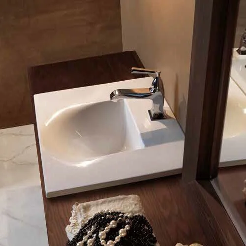 Раковина Kerasan Bentley 55 см белая 394201*1 (детальная фотография)