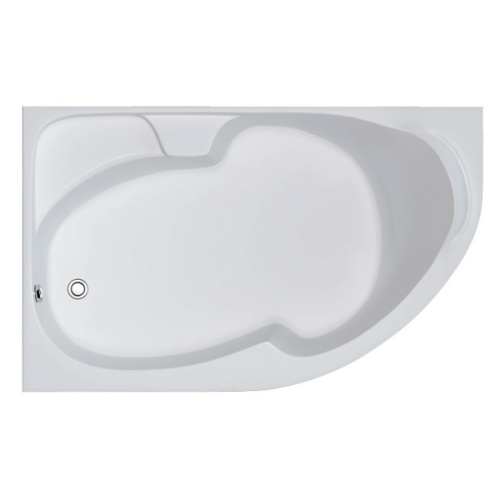 Ванна акриловая 1Marka Diana 160х100 см левая 01ди1610л (детальная фотография), современныe, hi-tech