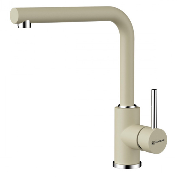 Смеситель для кухни Omoikiri Nakagawa BE ваниль 4994308 (детальная фотография)