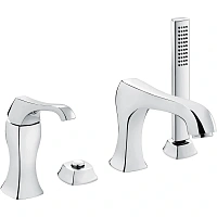 Смеситель на борт ванны хром Emmevi Ares