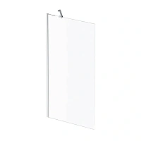 Неподвижная стенка Am.Pm Gem 80х140 см хром, стекло матовое