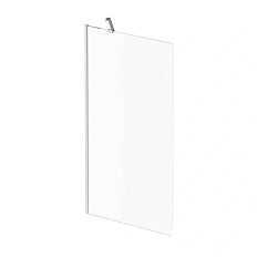 Неподвижная стенка Am.Pm Gem 80х140 см хром, стекло матовое