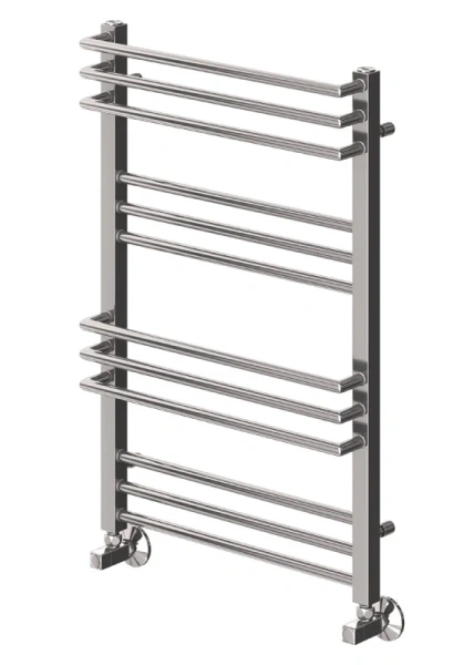 Полотенцесушитель водяной Terminus Кельн П12 50х80 см нижнее подключение 4630080268364 (детальная фотография), хром