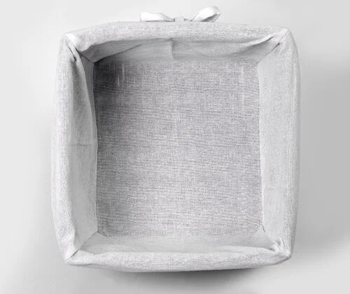 Корзина для белья WasserKRAFT Alme темно-коричневая WB-150-M (детальная фотография) index_1