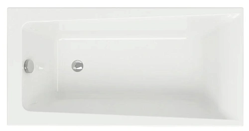 Ванна акриловая Cersanit Lorena 140x70 см приставная - фото 1