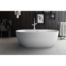 Ванна акриловая BelBagno 170х80 см отдельностоящая, белая