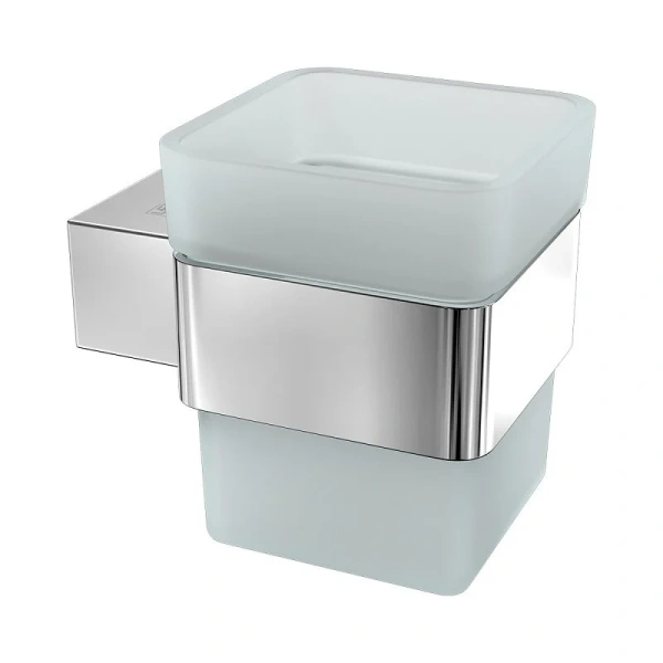 Стакан для ванной Lemark Smooth Line хром 9731013 (детальная фотография)