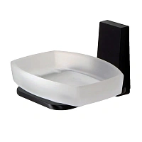 Мыльница WasserKRAFT Abens черная