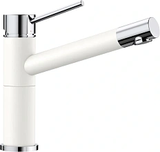 Смеситель для кухни, белый, Blanco Alta Compact