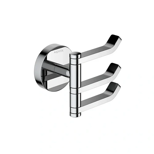 Крючок для ванной Акватек Бетта хром - фото 1