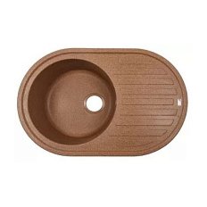 Мойка для кухни Lemark 77 см терракот
