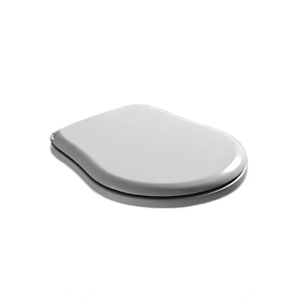 Крышка-сидение Kerasan Retro белая, петли хром 109001 (детальная фотография)