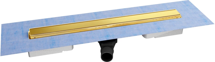 Душевой лоток BERGES B1 Keramik 70 см золото 092118 (детальная фотография)