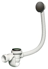 Слив-перелив Cersanit Virgo клик-клак, хром