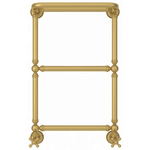 Полотенцесушитель водяной Сунержа Ренессанс 40х66 см золото матовое - фото 9