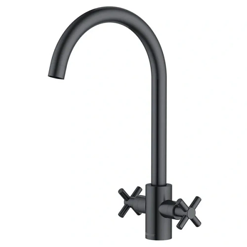 Смеситель для кухни Damixa Neo Classic графит - фото 2