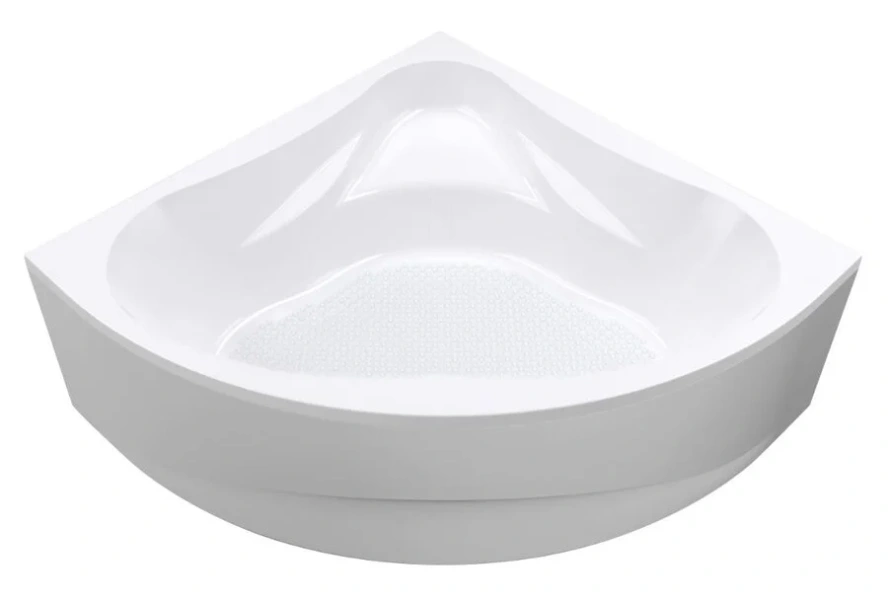 Ванна акриловая Poseidon Daniela 01дан1515 150 x 150 см, белая (детальная фотография), современныe, hi-tech