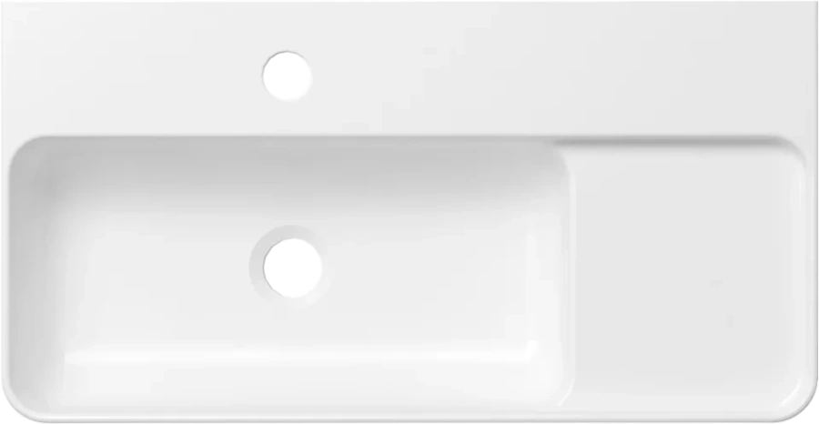 Раковина Lavinia Boho Bathroom Sink 60 см белая 33311011 (детальная фотография), из санфарфора