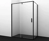 Душевой уголок WasserKRAFT Elbe 120х90 см профиль черный