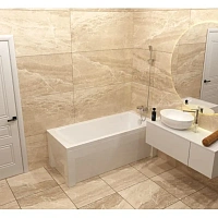 Акриловая ванна Timo RITTA1880, 180 х 80 см, цвет белый