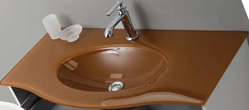 Раковина мебельная Cezares Petalo 90 см Oro - фото 3