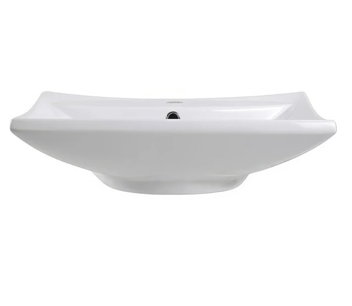 Раковина Акватек 60 см на столешницу AQ5518-00 (детальная фотография), белые