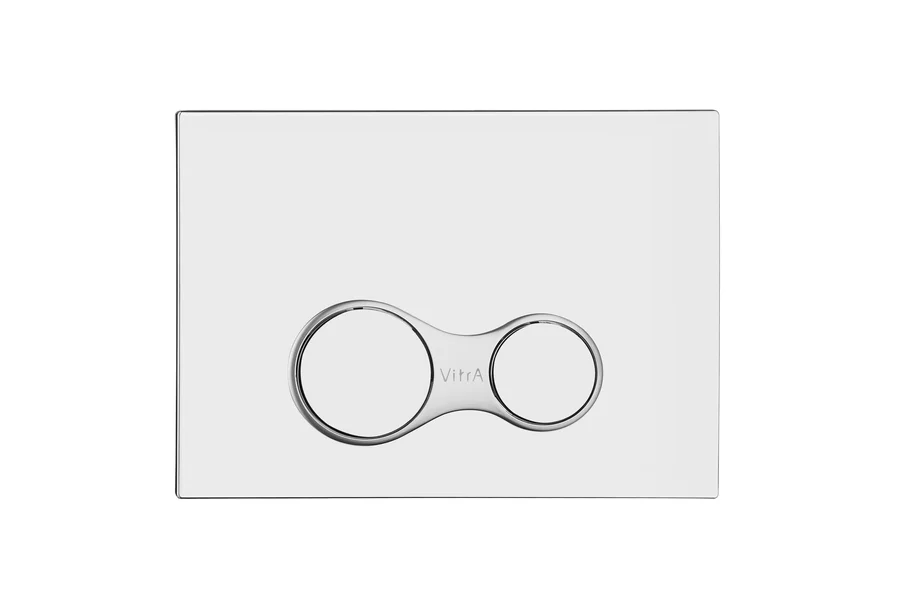 Унитаз с инсталляцией VitrA Integra Round клавиша глянцевый хром 9856B003-7205 (детальная фотография), с инсталляцией index_2