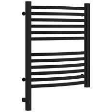 Полотенцесушитель электрический Сунержа Аркус 3.0 50x60 см матовый чёрный, левый