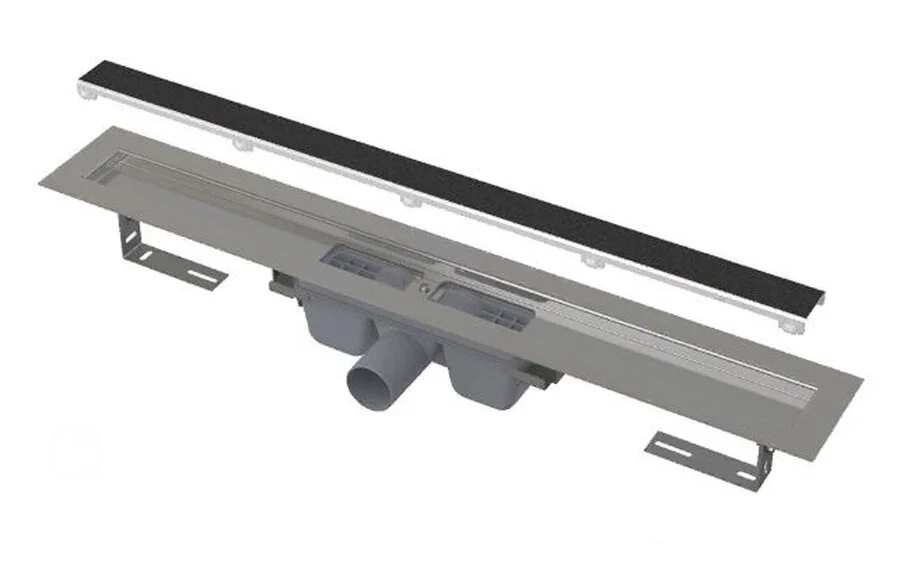 Душевой лоток Alcaplast APZ 95 см с решеткой для кладки плитки APZ15S-950 (детальная фотография), душевой лоток
