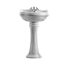 Раковина Kerasan Retro 55 см белая, с 1 отверстием под смеситель