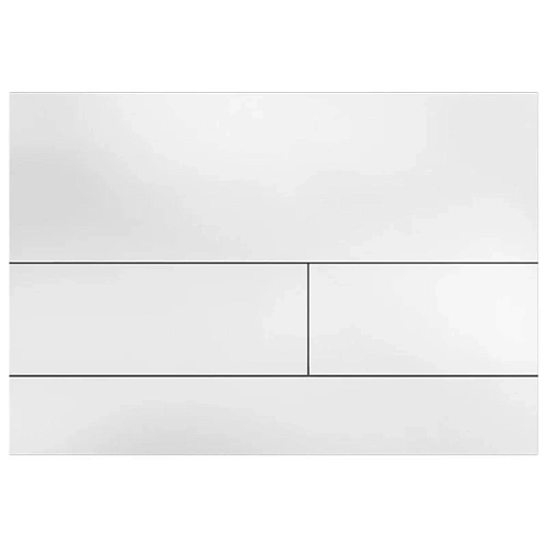 Клавиша смыва Boheme белая матовая - фото 1