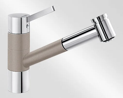 Смеситель для кухни серый беж Blanco Tivo-S 517619 (детальная фотография), другие