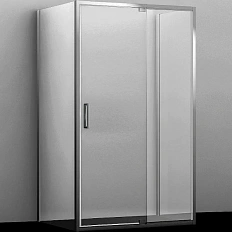 Душевой уголок WasserKRAFT Berkel 120х80 см профиль хром